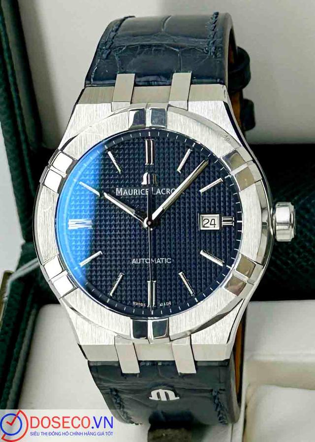 Maurice Lacroix Aikon Blue 42mm AI6008-SS001-430-1 Used