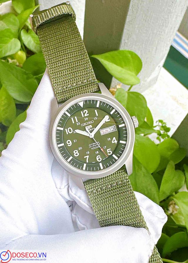 Seiko 5 quân đội snzg09k1 Used
