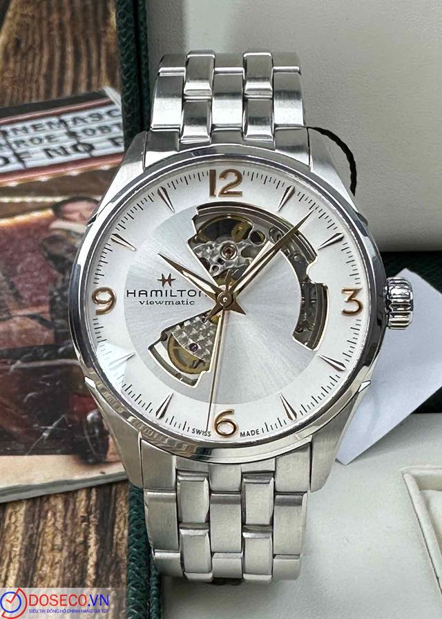 HAMILTON JAZZMASTER OPEN HEART H32705151 used