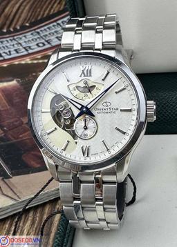 ORIENT STAR OPEN HEART RK-AV0B01S (RE-AV0B01S00B) Like New