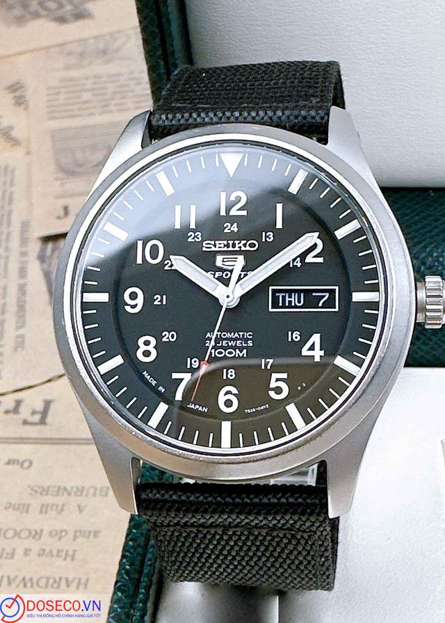 Seiko 5 quân đội SNZG15J1 used