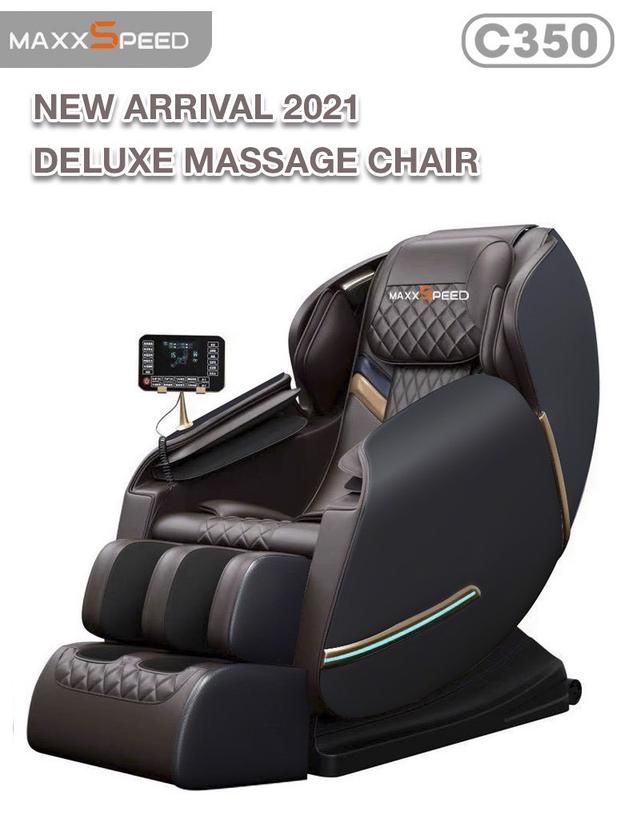 GHẾ MASSAGE MAXXSPEED C350 - ĐEN