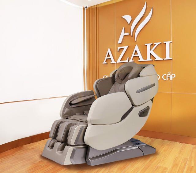 Ghế massage AZAKI S9 - Trắng ghi
