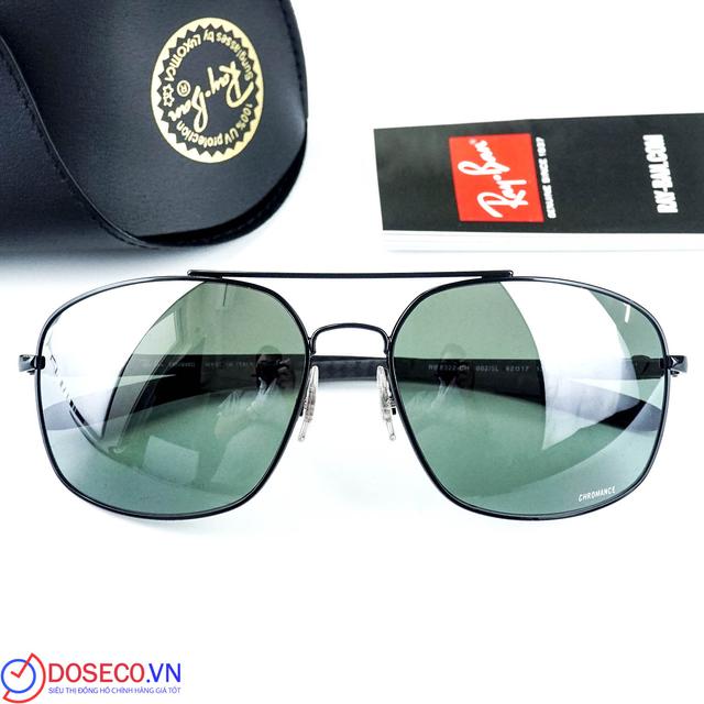 Ray-Ban Chromance Collection Polarized Carbon RB8322CH 002/5L 62