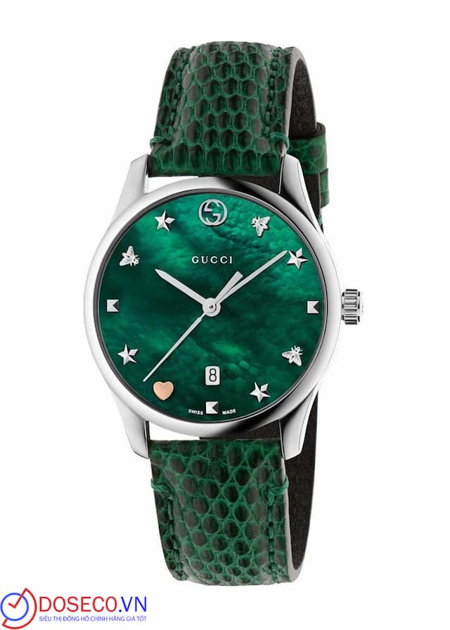 GUCCI G-Timeless Green Mother of Pearl YA126585