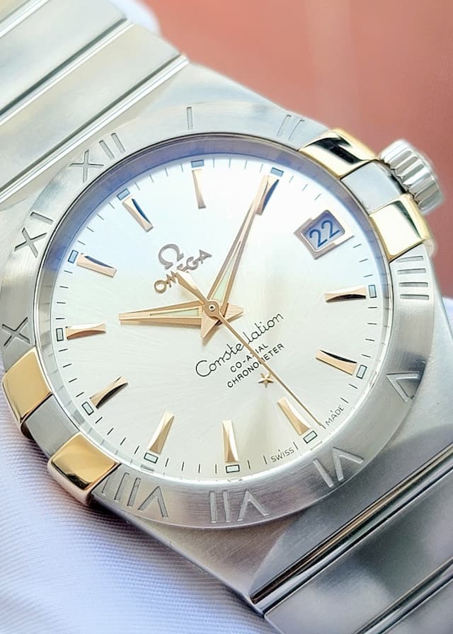 Omega Constellation Co-Axial Chronometer 123.20.38.21.02.004 12320382102004 used