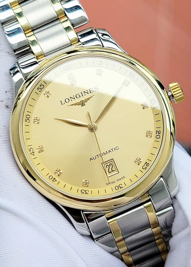 Longines Master Collection Diamond DemiGold 18K L2.628.5.37.7 L26285377 used