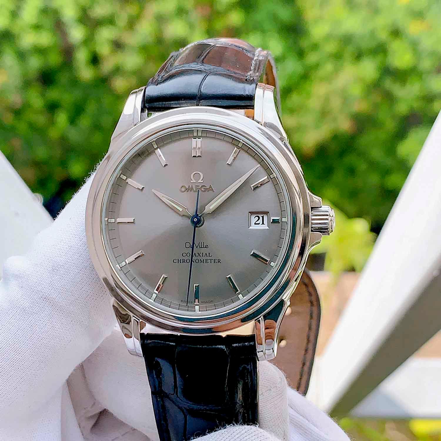 Omega Deville Co-Axial 4831.40.31 (48314039) used không hộp.jpg