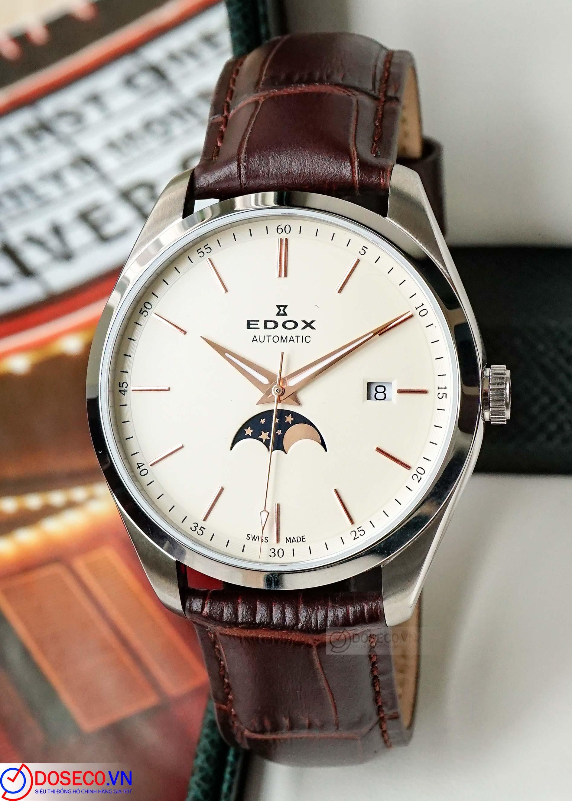 Edox Moonphase Automatic Zur Startseite Neitmanns Shop LES