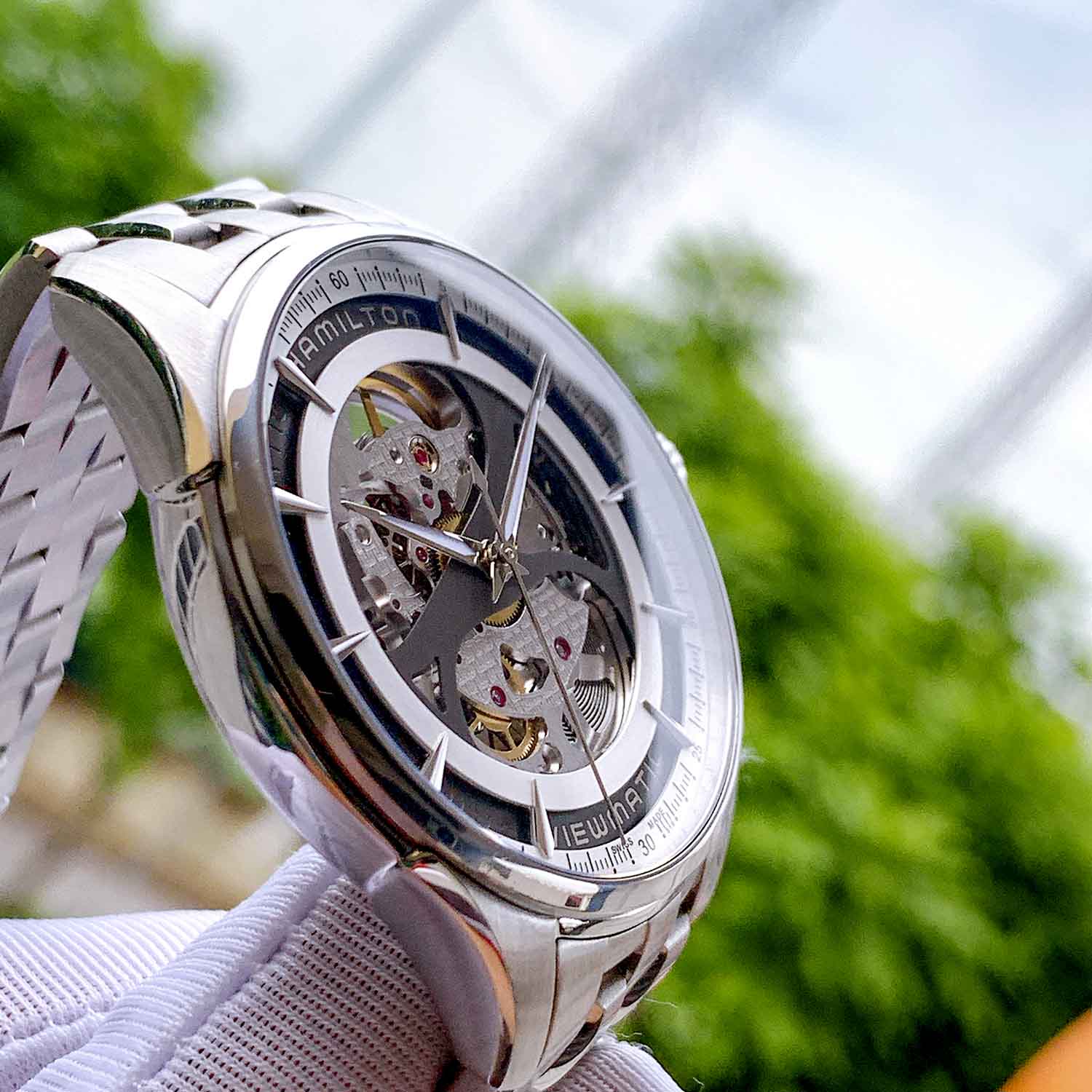 Hamilton Jazzmaster Viewmatic H42555151 like new