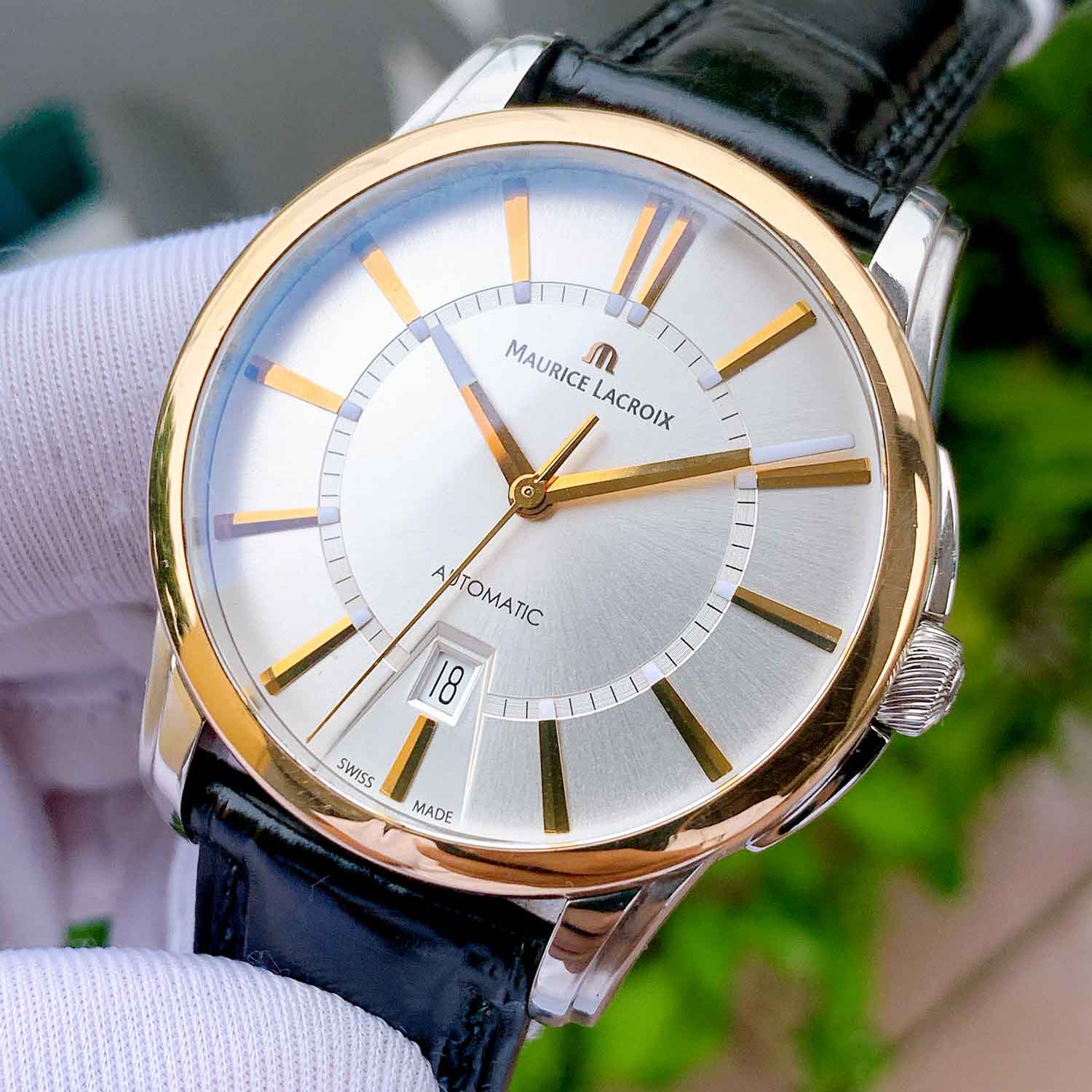 MAURICE LACROIX Pontos 18K Bezel PT6148-PS101-130-1 Used