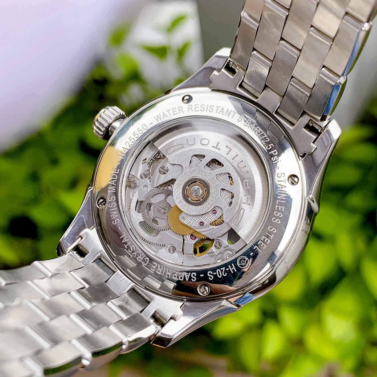 HAMILTON JAZZMASTER VIEWMATIC H42555151 Used