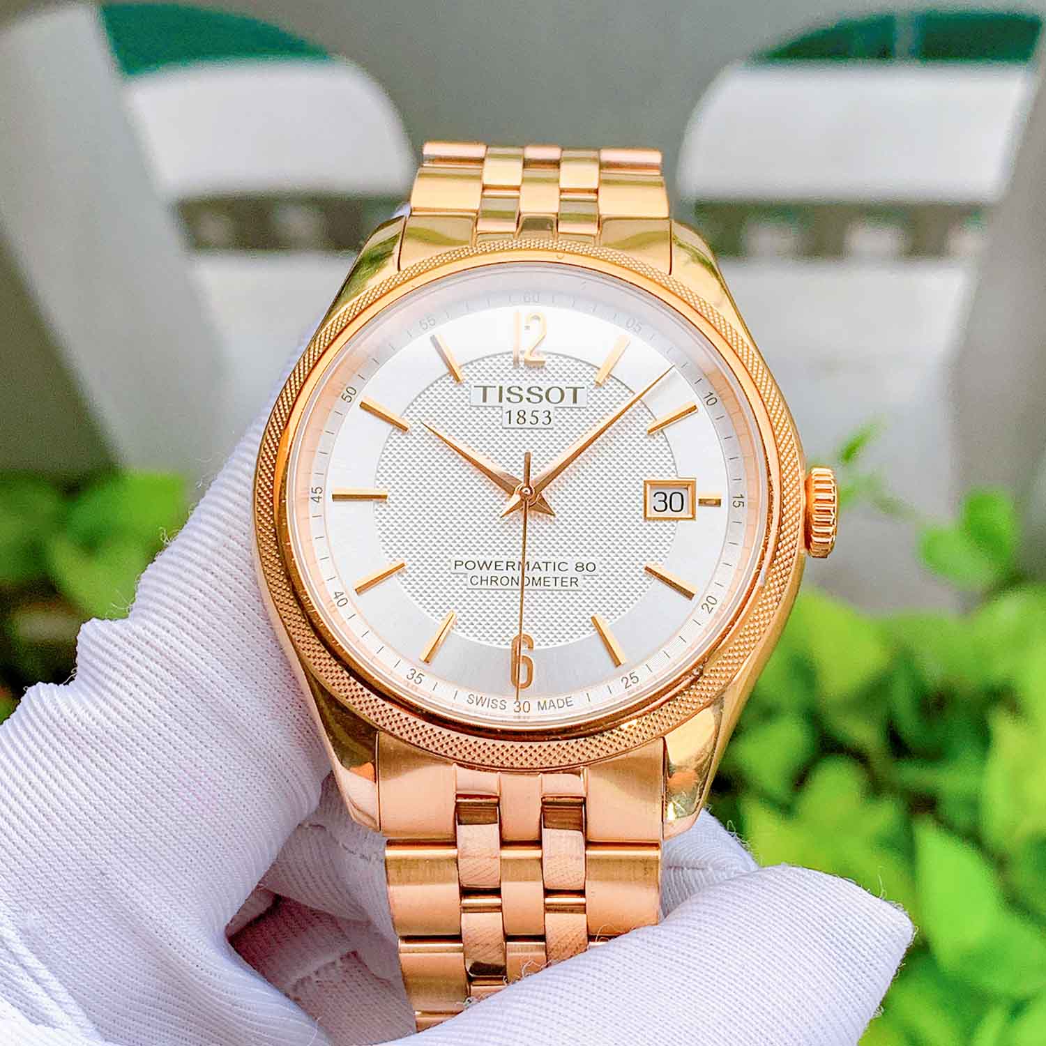 Tissot Ballade Automatic Chronometer Dây Kim Loại Màu Vàng T108.408.33.037.00 xá