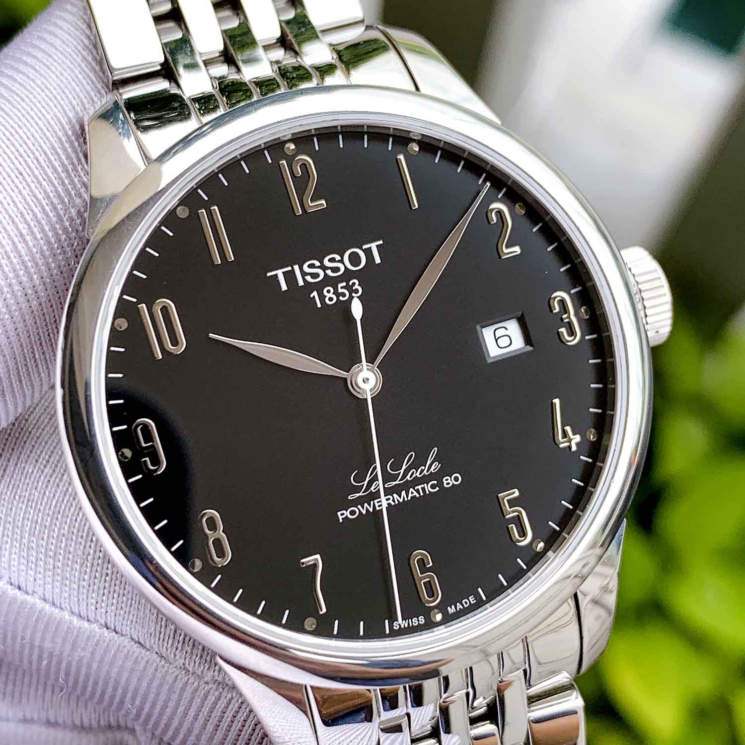 TISSOT Le Locle Powermatic 80: Orologio Automatico Uomo In Acciaio, Quadrante Nero, T0064071105200 - 2